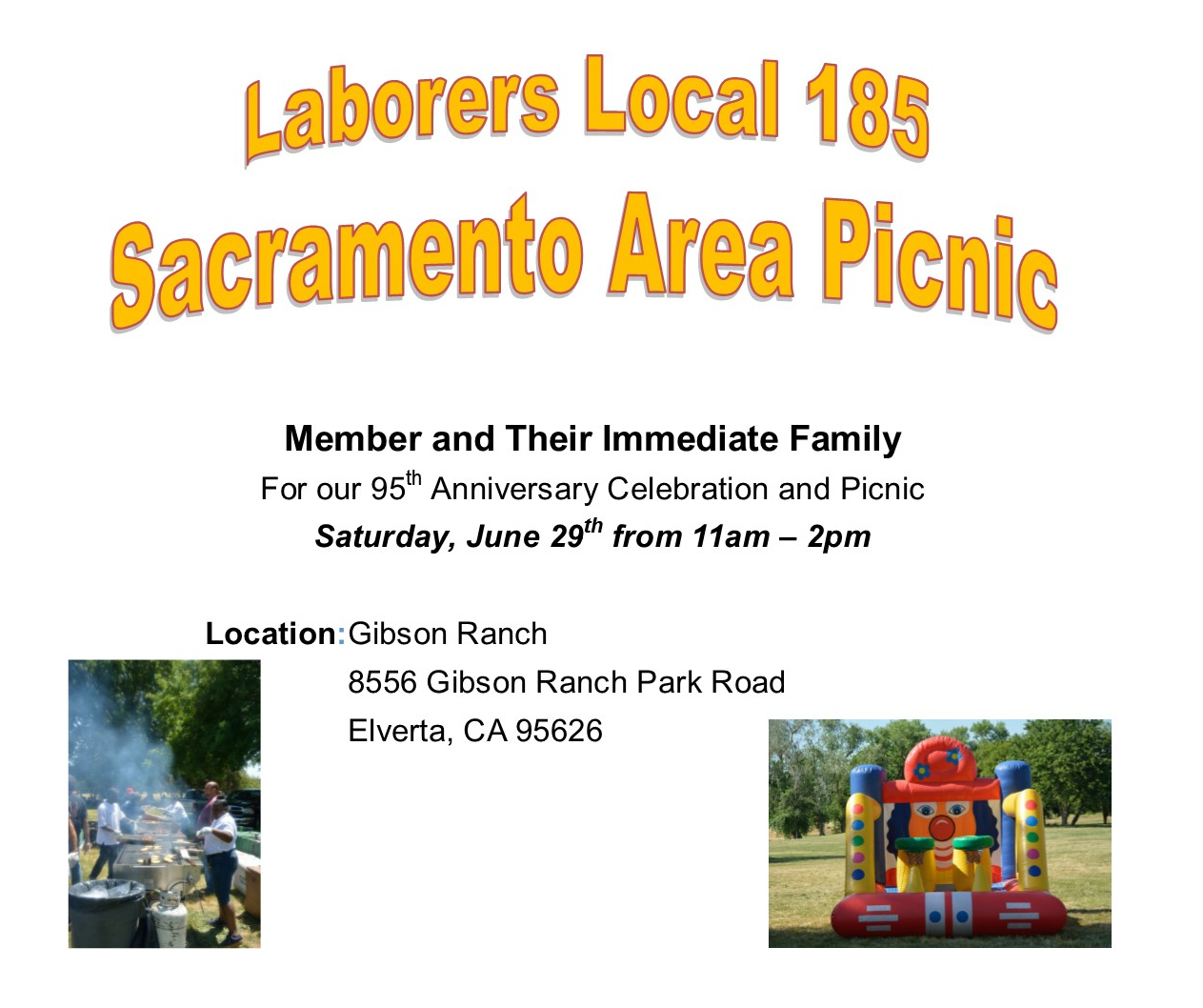 Laborers Local 185 Picnic