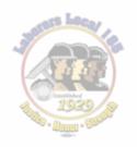 Laborers Local 185 Head Logo